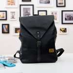 Leather Backpack Laptop Bookbag Vintage Travel Backpack College School Book Bag Casual Daypack