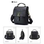 Genuine Leather Sling Bag Men Bags Small Shoulder Crossbody Bag for Men Everyday Casual Travel Messenger Bag Handbag