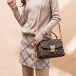 Luxury Fashion New Printed Color Matching Handbag, Shoulder Bag, Women's Bag, Fashion Tote Handbag