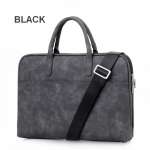 Luxury Briefcase 13/14/15.6/17 inch Laptop Messenger Bag Satchel with Removable Shoulder Strap