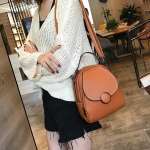 New Designer Fashion Women Leather Backpack Mini Soft Touch Multi-Function Small Backpack Girl Purse