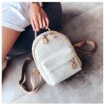 2-Size Fashion Women Cute Backpack, Mini Casual Bag Girl, Small Backpack, Small Shoulder Bag