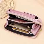 Small Leather Phone Wallet Purse, Cell Crossbody Bag,  Lightweight Crossbody Handbag for Women