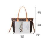 Women Luxury Work Tote Bag Casual Shoulder Purse Large Carry-all Handbag Fashionable Tote