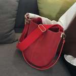 Fashion Women Bucket Bag Vintage Soft Leather Female Shoulder Bag High Quality Ladies Bag