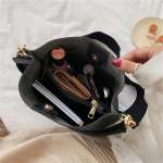 Fashion Women Bucket Bag Vintage Soft Leather Female Shoulder Bag High Quality Ladies Bag