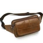 Leather Belt Bag, Leather waist bag, leather waist pack, leather handmade belt bag